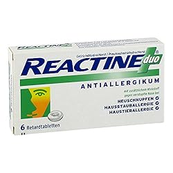 Reactine duo: Retardtabletten gegen Allergien